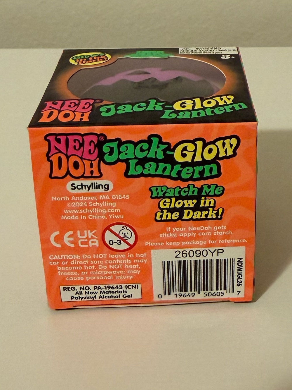 NeeDoh Jack Glow Lantern Purple - Picture 6 of 6